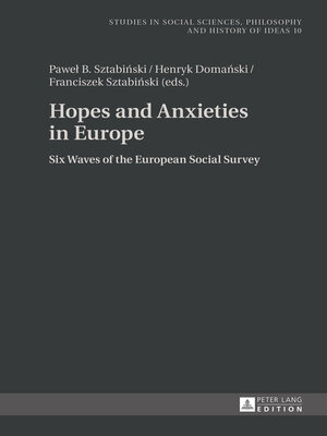 cover image of Hopes and Anxieties in Europe
